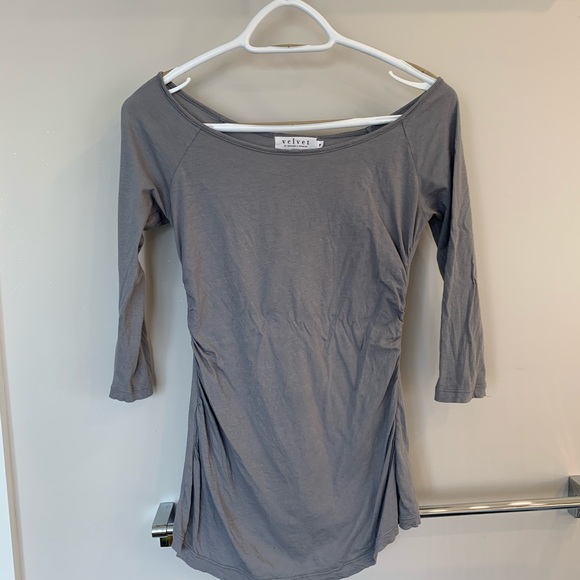 Velvet by Graham & Spencer Boatneck Top - Picture 1 of 4